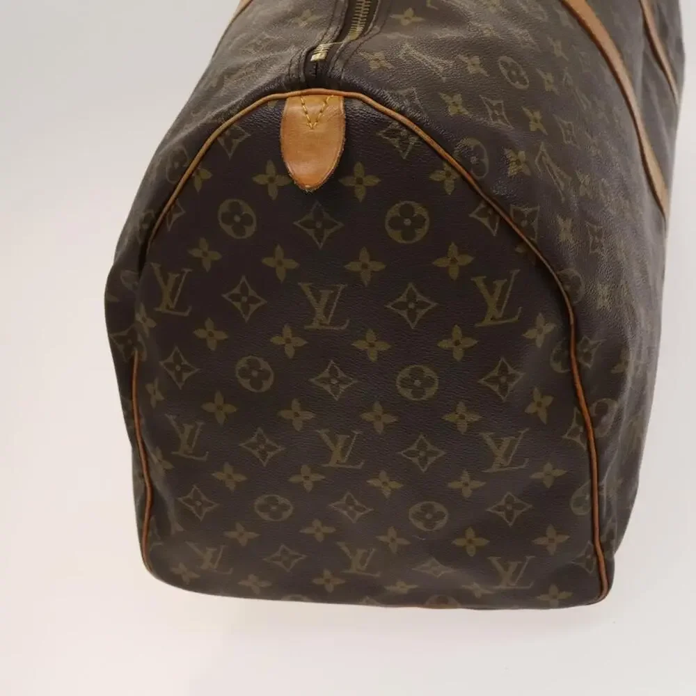 LOUIS VUITTON Monogram Keepall 55 Boston Bag M41424